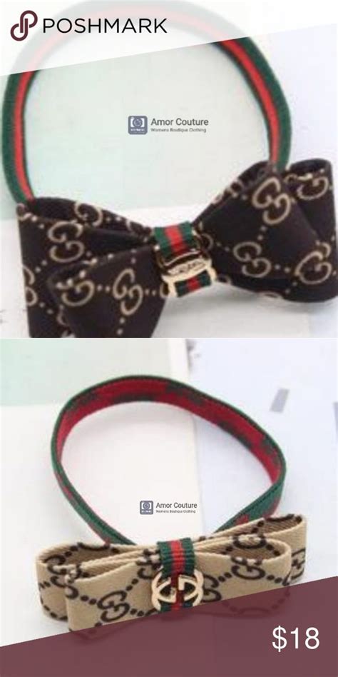 fake gucci hair tie